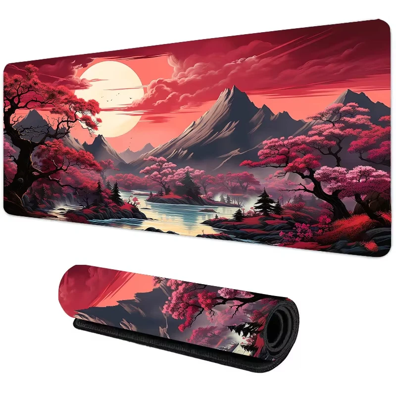 Gaming Accessories Cheap - Sunset Mountain View Silicone Gaming Mouse