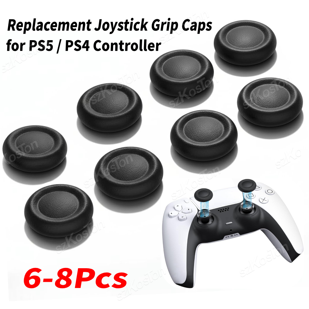 Gaming Zone Accessories - 6-8Pcs Replacement Joystick Caps for PS5