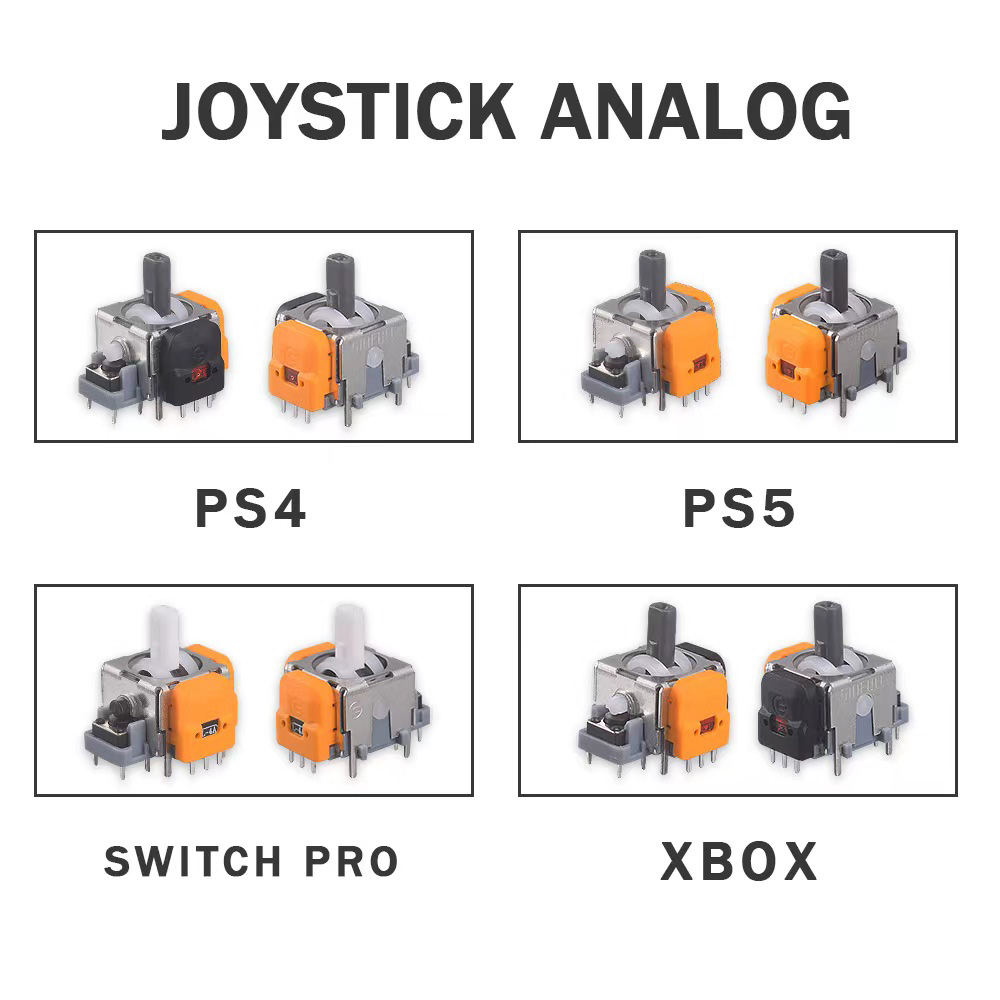Gaming Accessories For Ps5 - 2/10PCS Hall Electromagnetic Joystick Gaming Handle