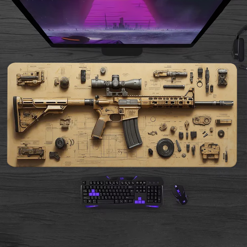 Gaming Accessories Cheap - Parts Disassemble Soft Gaming Mouse Pad