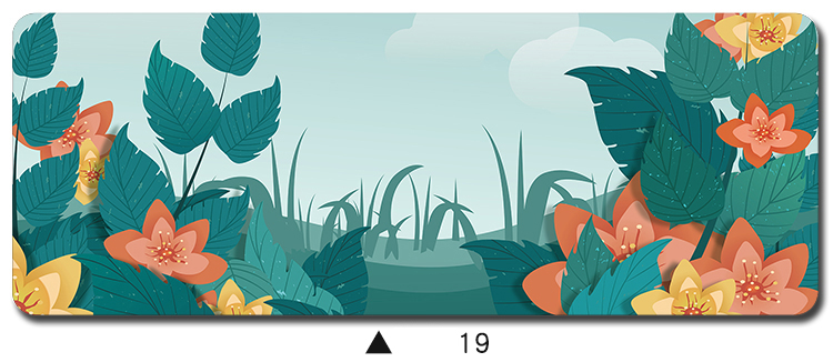 Gaming Accessories Best - tropical plant mouse pad gamer 900x400x2mm