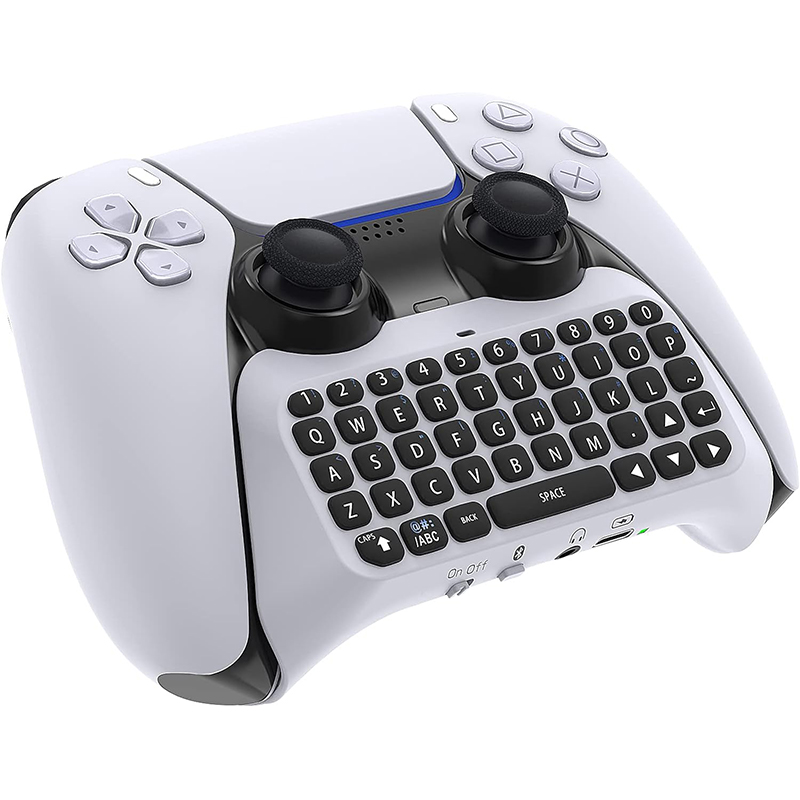 Gaming Zone Accessories - For PS5 Controller, Bluetooth 3.0 Chatpad