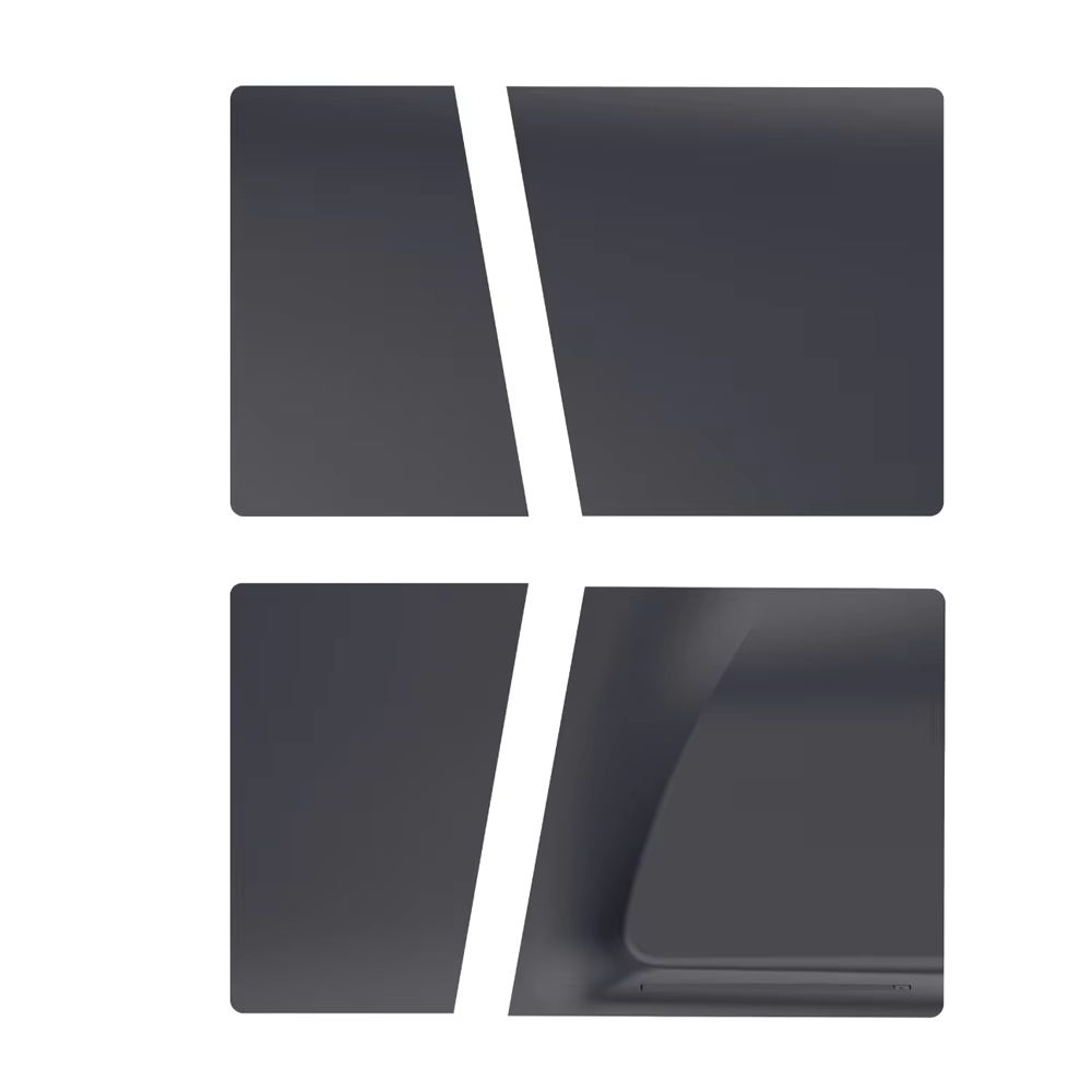 Gaming Zone Accessories - ABS Black Faceplates For PS5 Pro