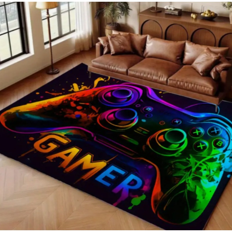 Gaming Hand Accessories - Flannel Floor Mat Player Carpet and