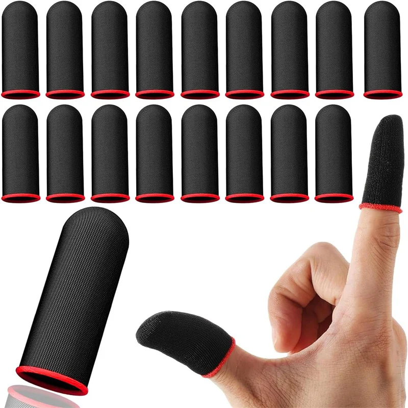 Gaming Hand Accessories - 20Pcs Phone Gaming Finger Sleeves Game