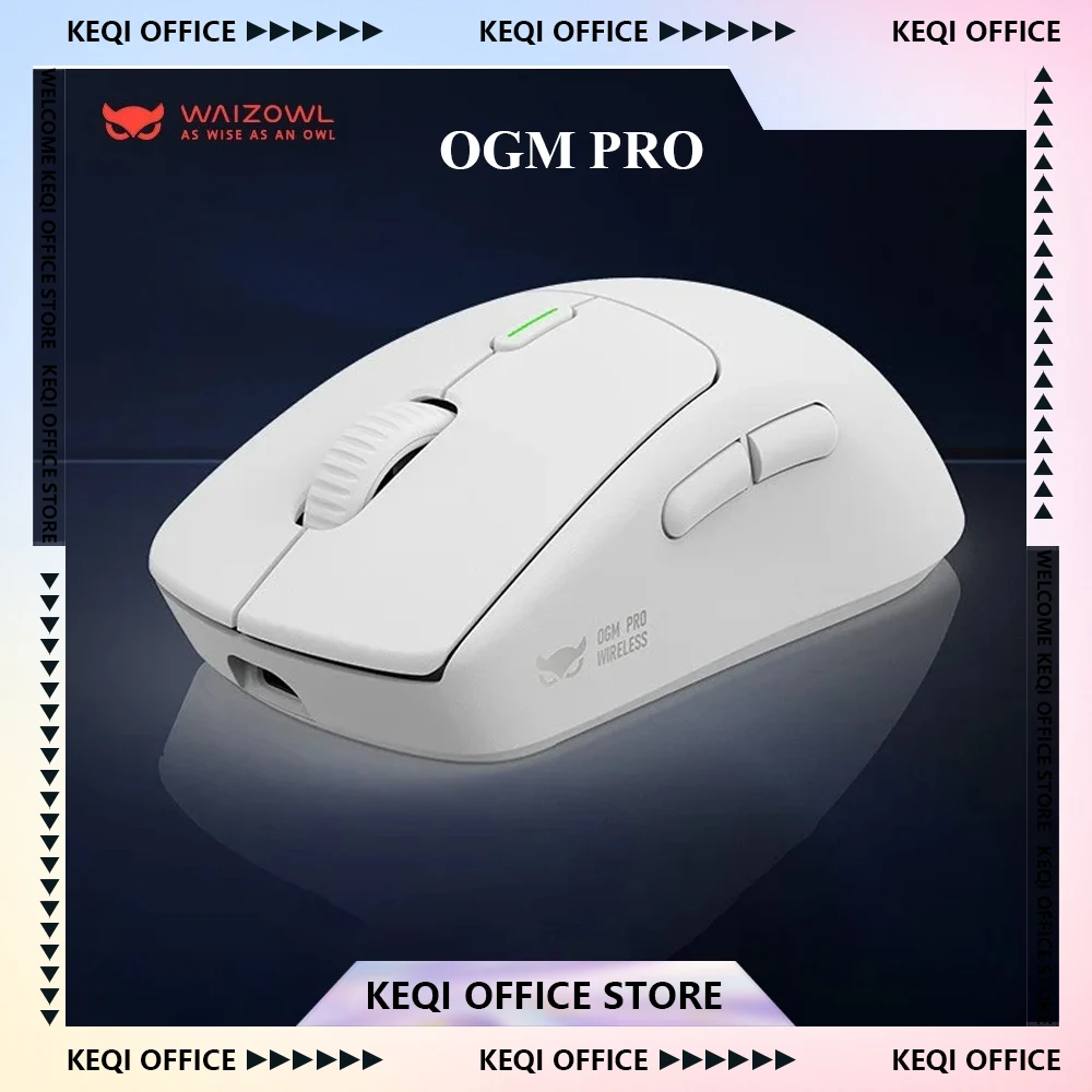 Gaming Hand Accessories - Waizowl OGM Pro Wireless Mouse Ergonomic