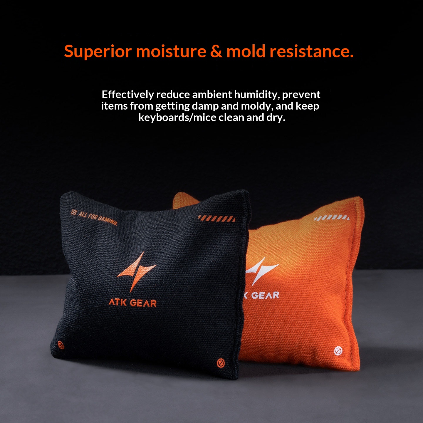 Gaming Hand Accessories - ATK Esports Palm Sweat Packs Sweat-Absorbing