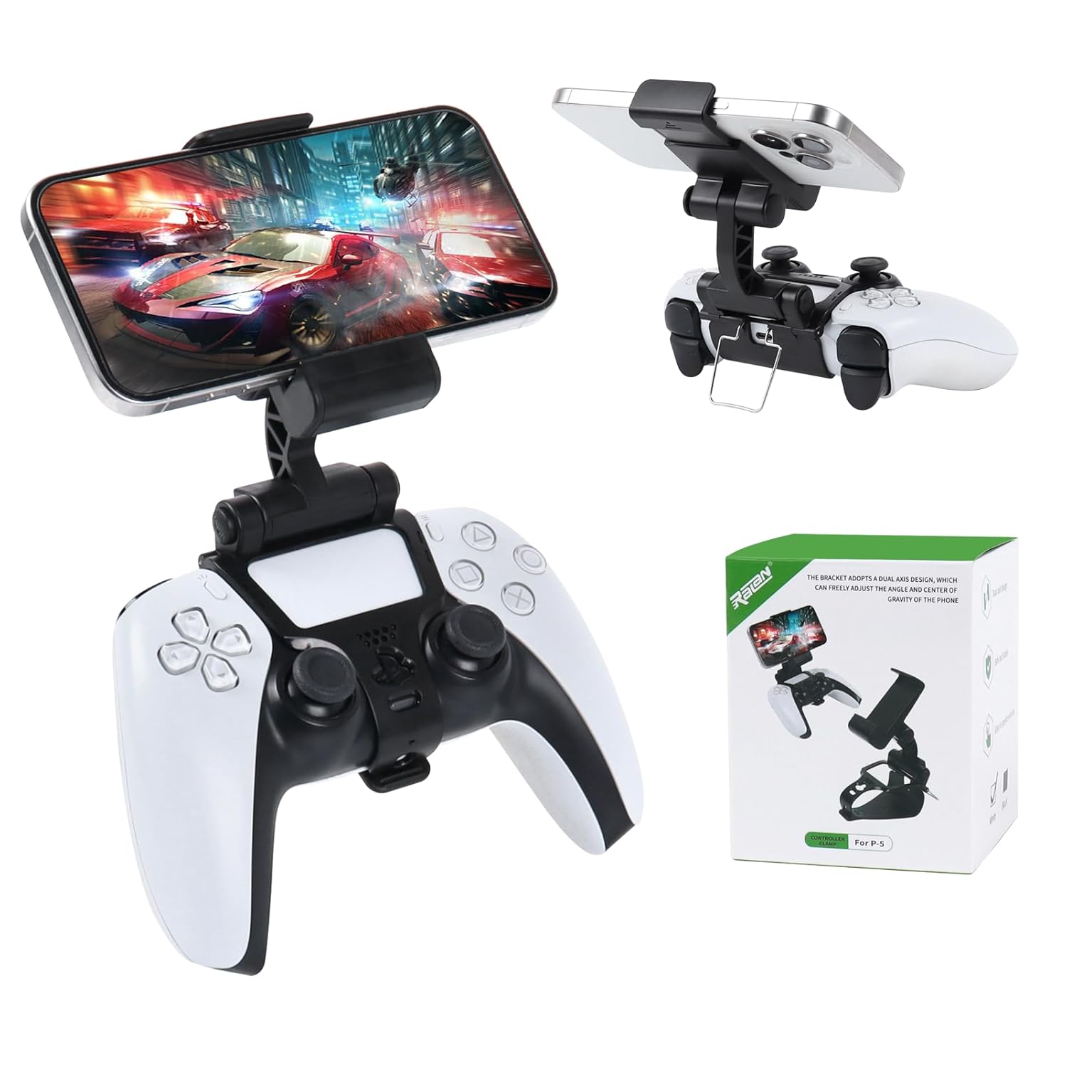 Gaming Accessories For Ps5 - RALAN Phone Mount Holder for PS5