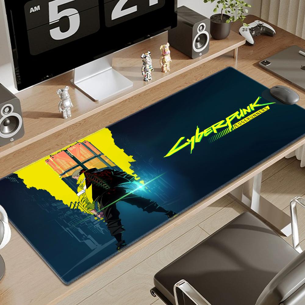 Desk Corner Mat - HD Printing New Wallpaper C_cyberpunk E_edgerunners