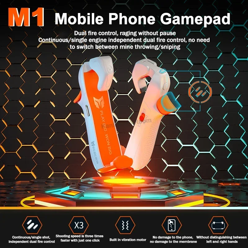 Gaming Accessories Ipad - M1 Mobile Shooting Gaming Button Trigger