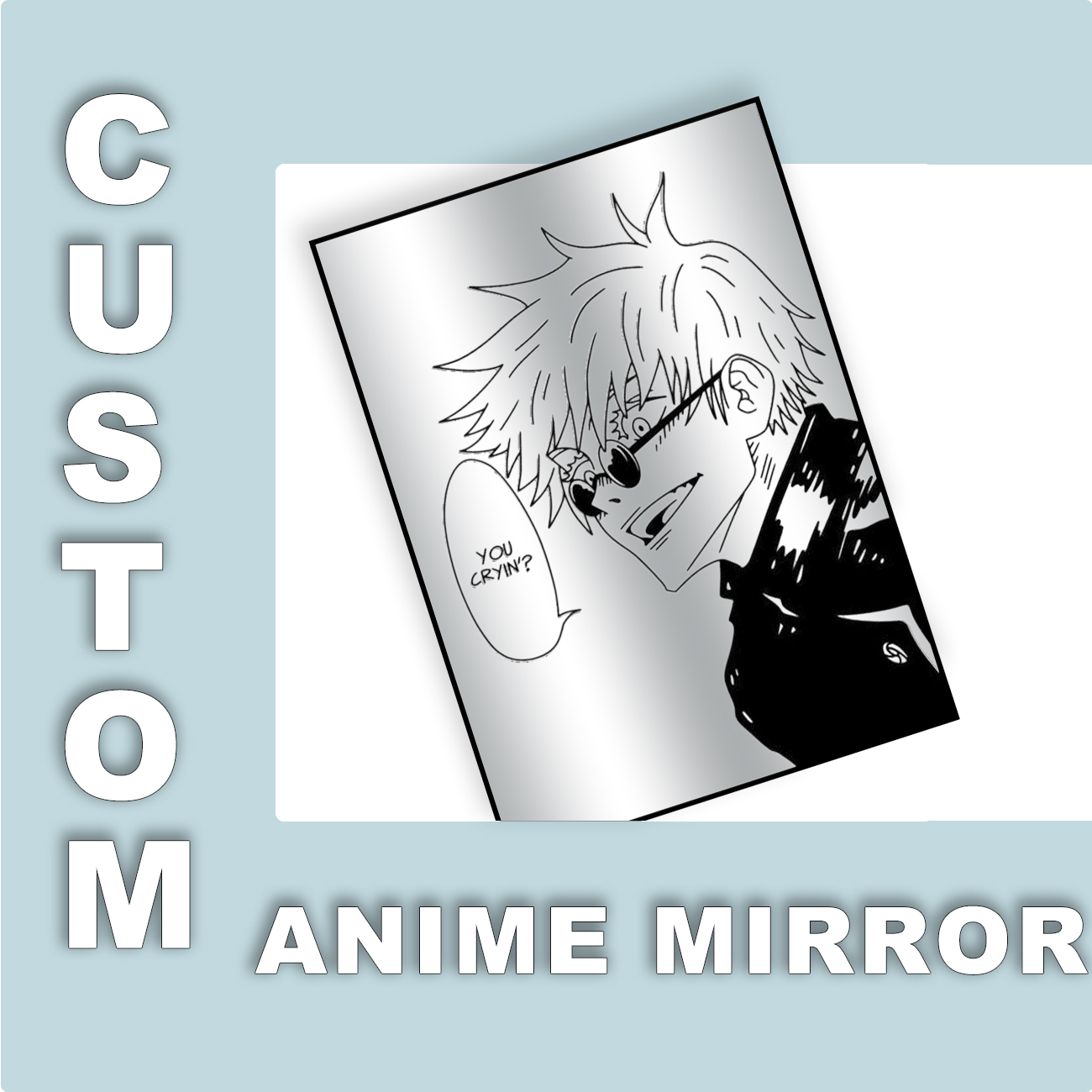 Custom Design Anime Mirror Vin - đánh giá và giá Gaming Accessories Room
