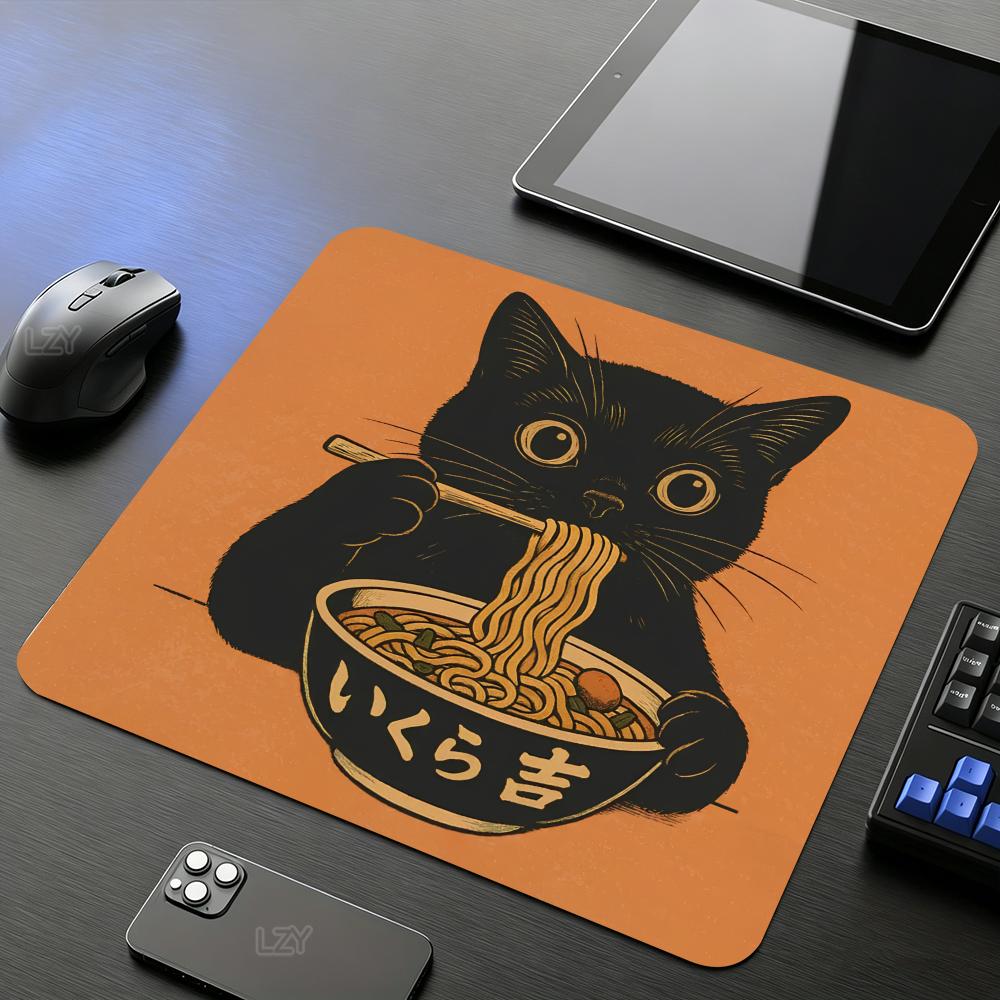 Black Cat Loves To Eat Ramen S - đánh giá và giá Gaming Accessories Shop