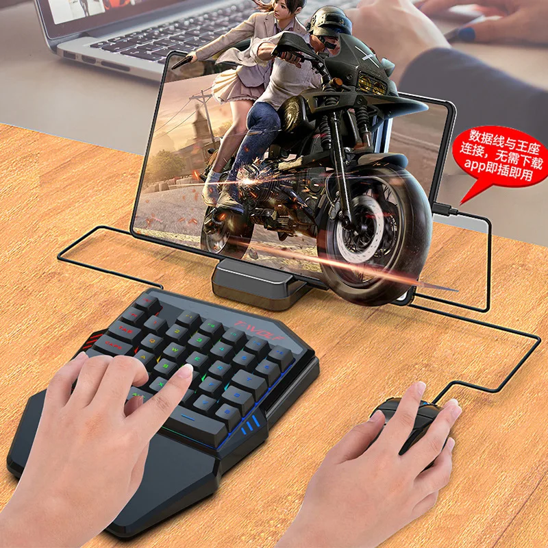 T-WOLF TF900 One Handed Keyboa - đánh giá và giá Gaming Hand Accessories