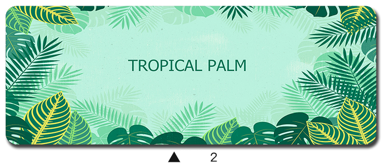 tropical plant mouse pad gamer - đánh giá và giá Gaming Accessories Best