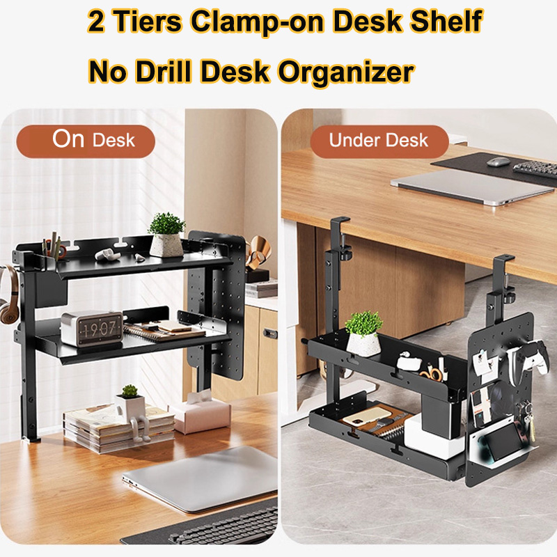 Clamp-on 14 inch Above Below D - đánh giá và giá Gaming Accessories Rack