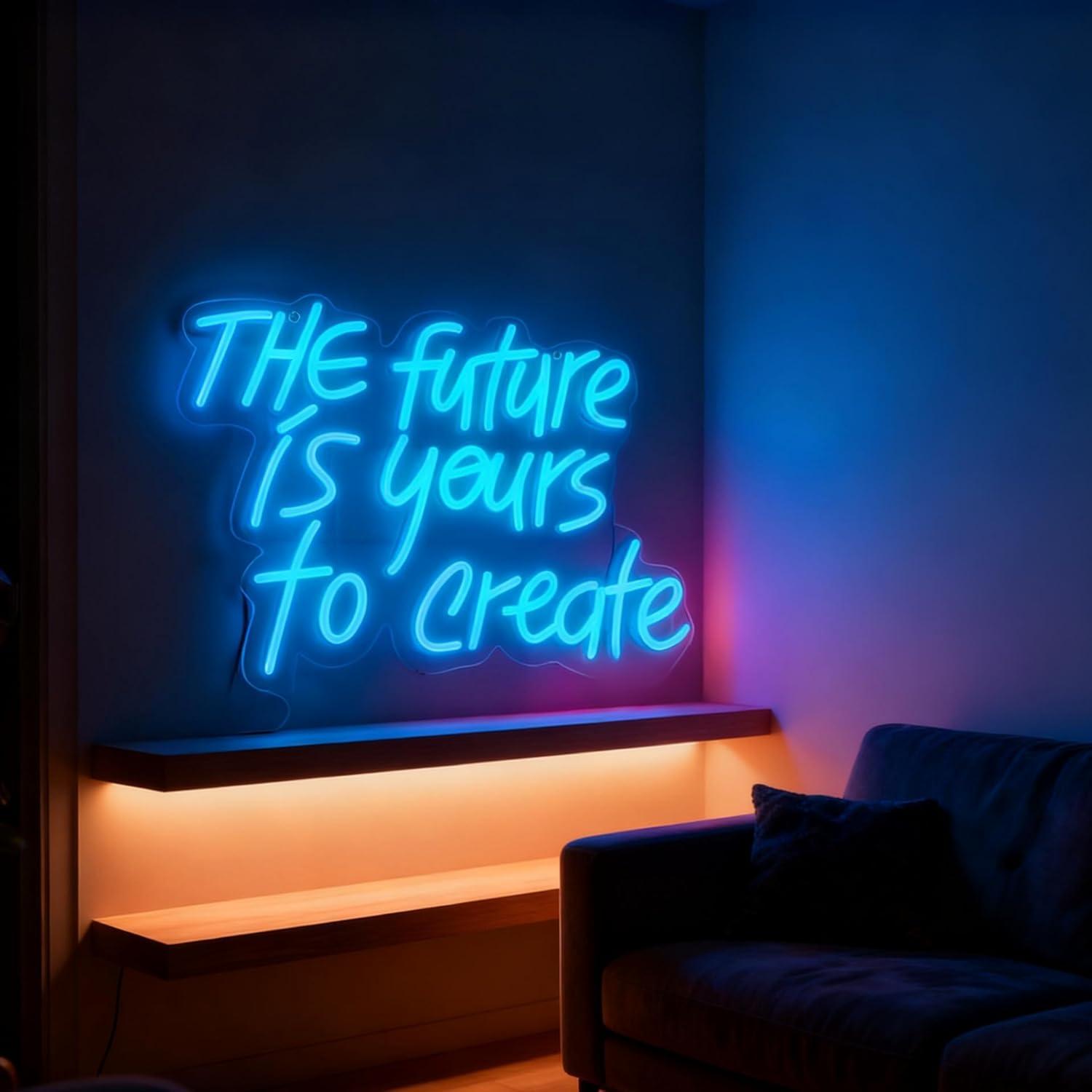 The Future is Yours Neon Sign  - đánh giá và giá Accessories For Your Gaming Room