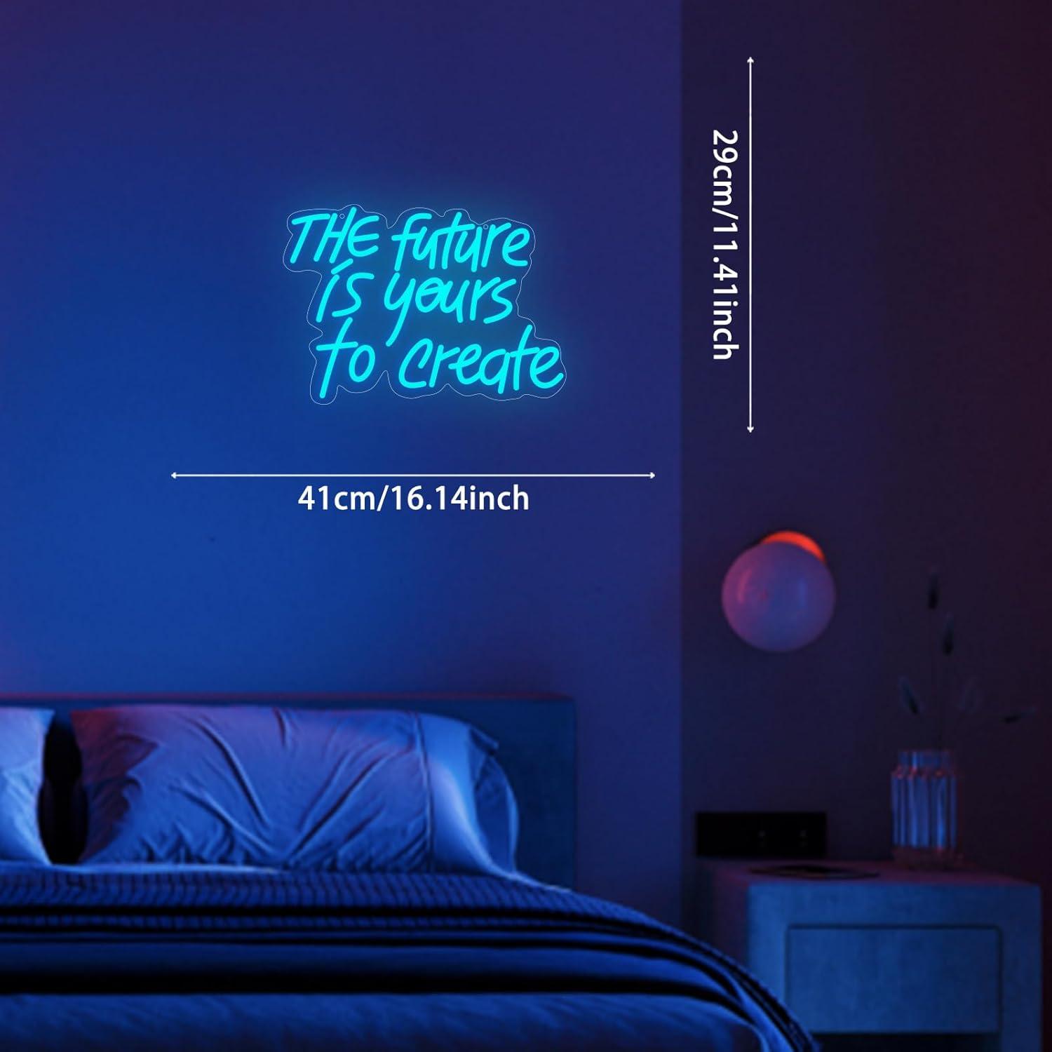 The Future is Yours Neon Sign  - đánh giá và giá Accessories For Your Gaming Room