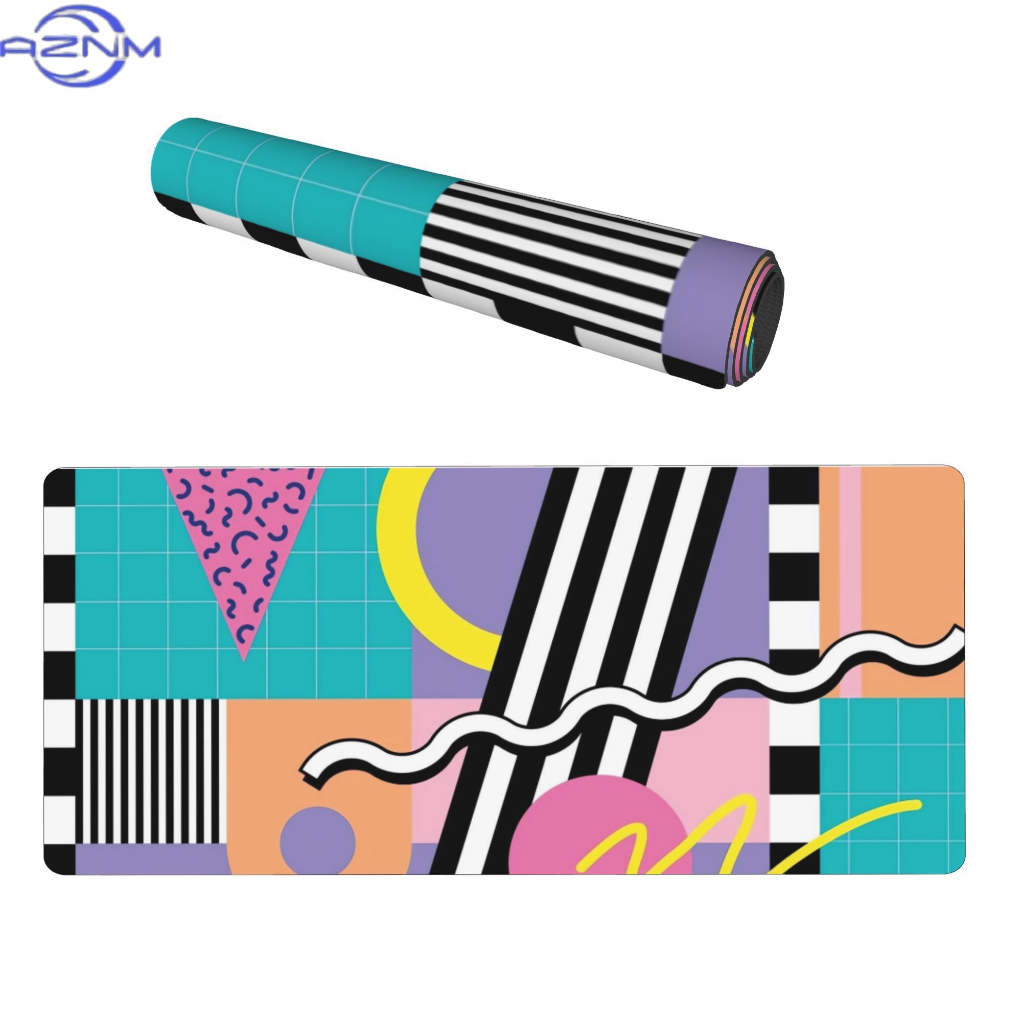 Memphis Pattern 91  90s 80s De - đánh giá và giá Desk Corner Mat