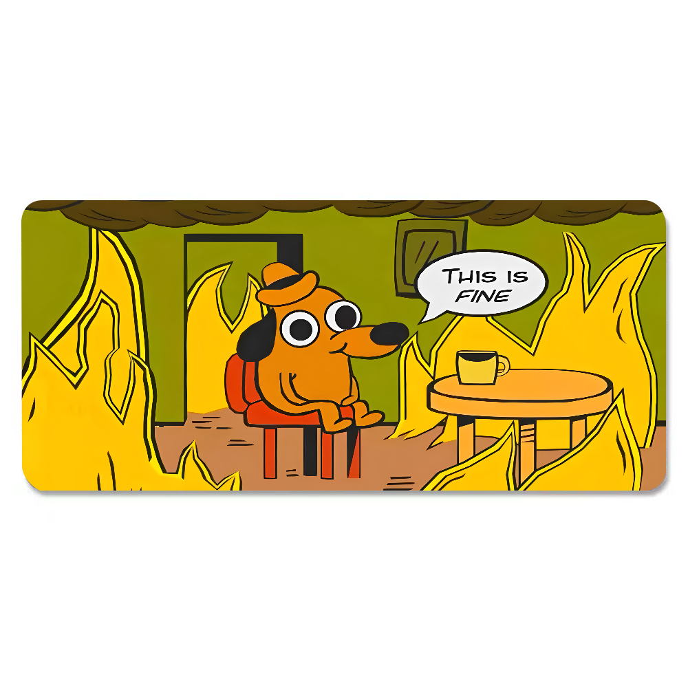 This Is Fine Dog Dachshund Mou - đánh giá và giá Gaming Accessories Cheap