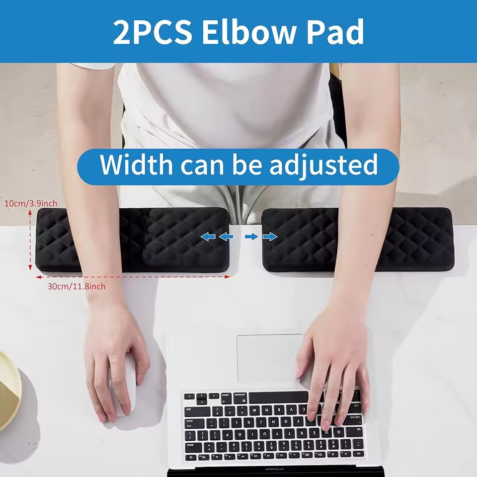 L‑Shaped Desk Elbow Pad 2 Pack - đánh giá và giá Desk Corner Mat