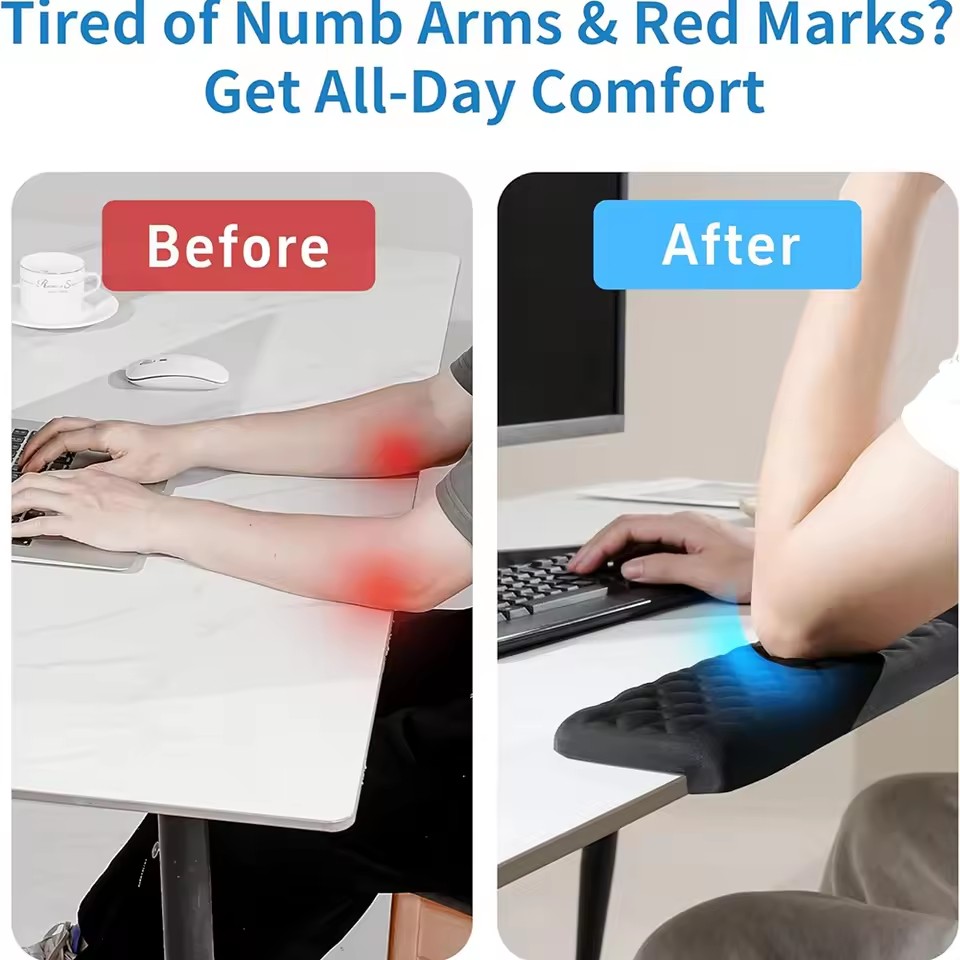L‑Shaped Desk Elbow Pad 2 Pack - đánh giá và giá Desk Corner Mat