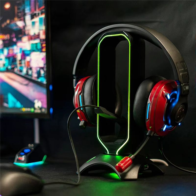 B27B RGB Gaming Headphone Stan - đánh giá và giá Headset Stand Rgb