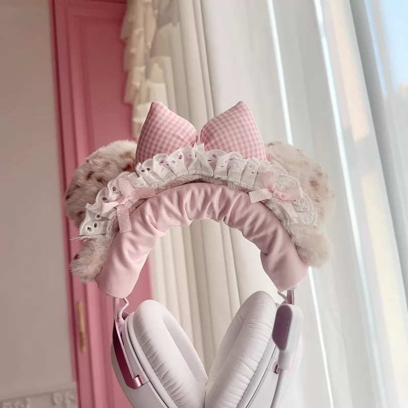 Ruffled Edge Lace Head Mounted - đánh giá và giá Gaming Accessories Rack