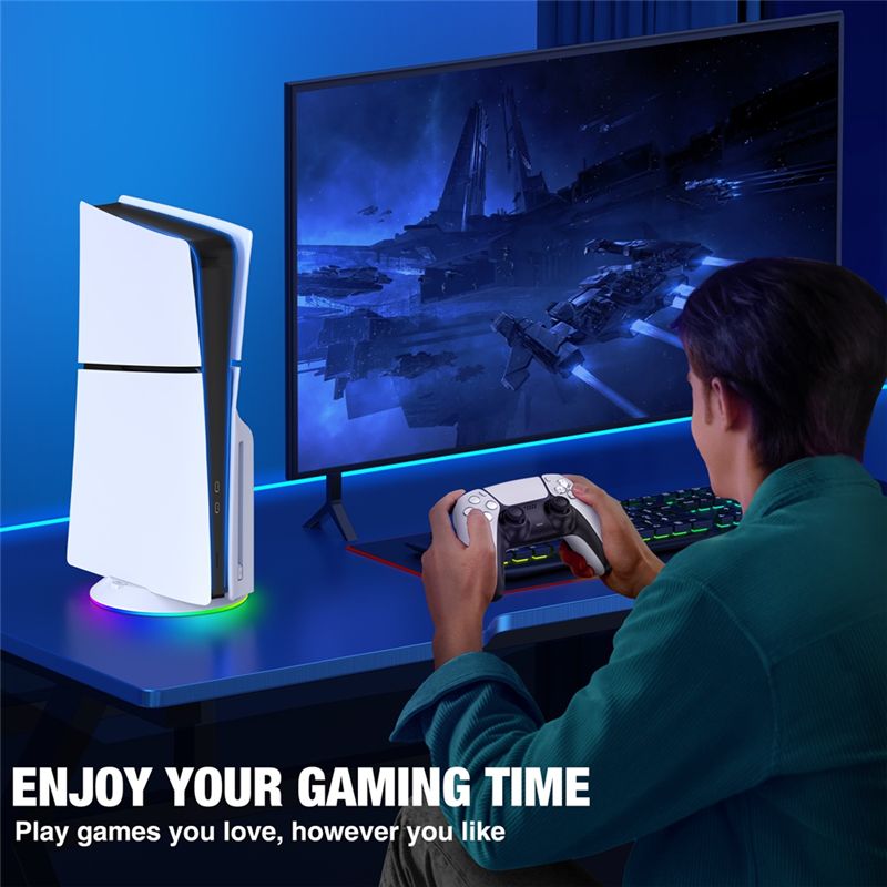 AED7-Vertical Stand With RGB L - đánh giá và giá Gaming Zone Accessories