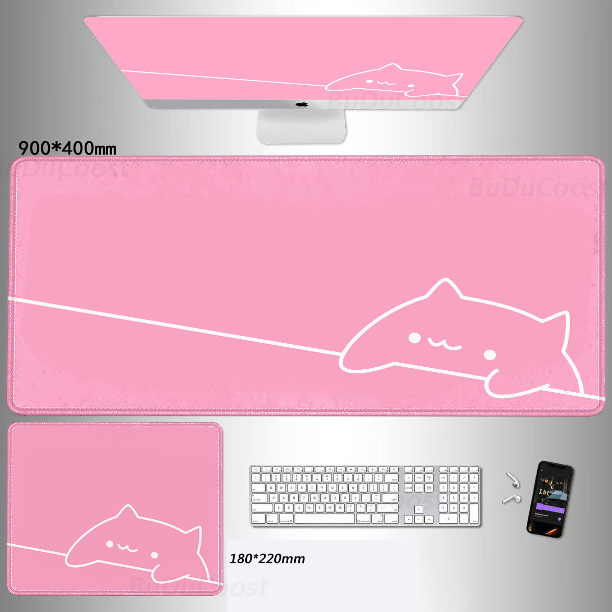 HD print Gaming Expansion pad  - đánh giá và giá Desk Corner Mat
