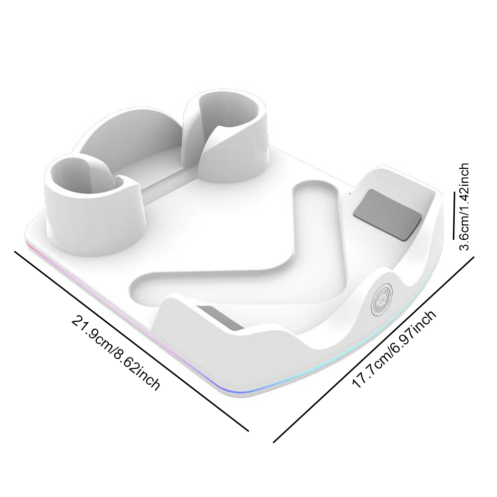 Charging Dock for Meta Quest 3 - đánh giá và giá Headset Stand Rgb