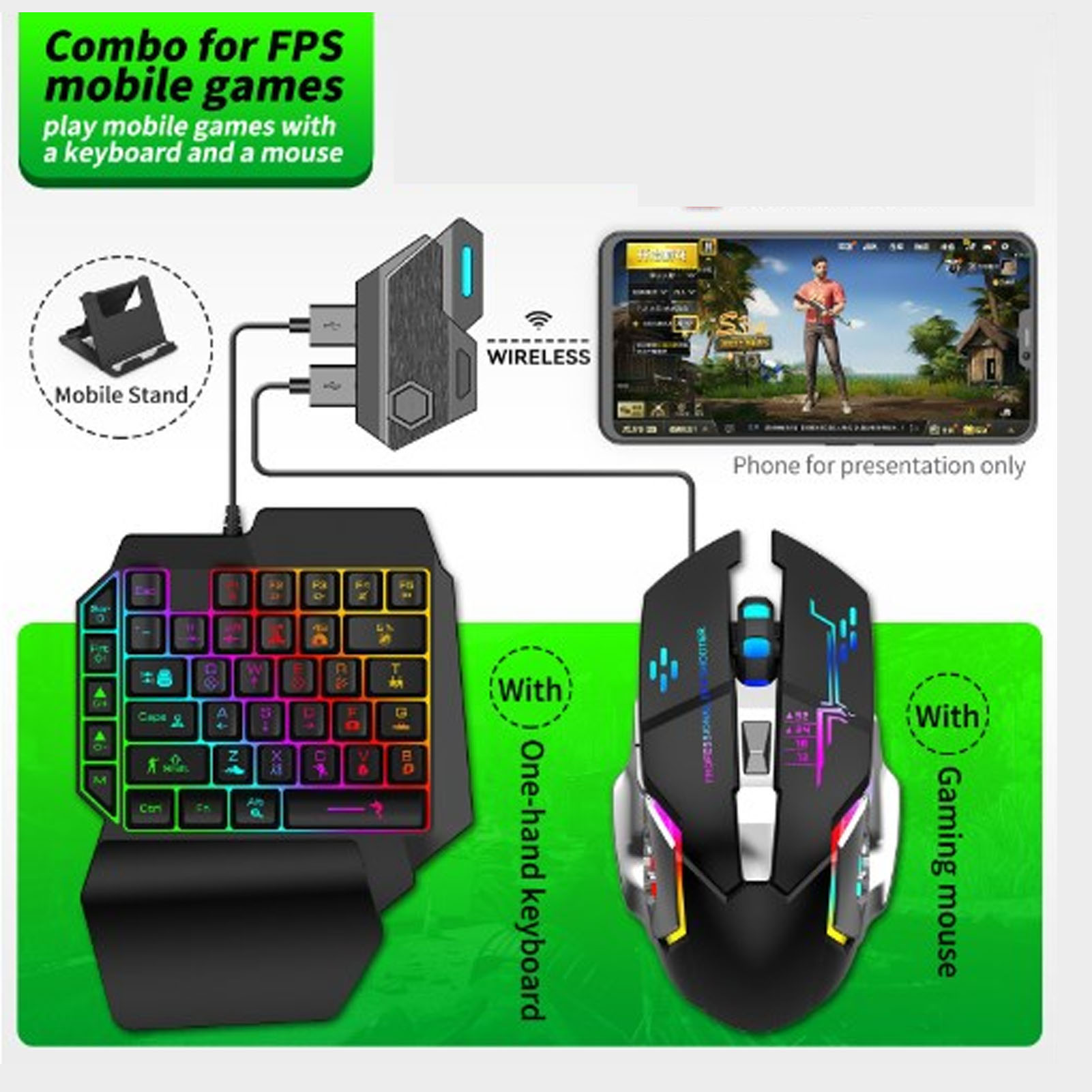 Keyboard Mouse Converter Set R - đánh giá và giá Gaming Hand Accessories