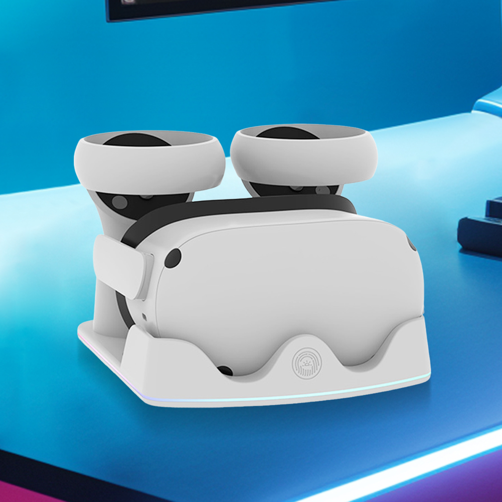 Charging Dock for Meta Quest 3 - đánh giá và giá Headset Stand Rgb