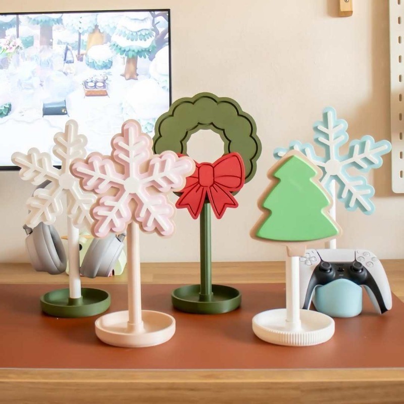 Snowflake Headphone Stand 3D P - đánh giá và giá Gaming Accessories Rack