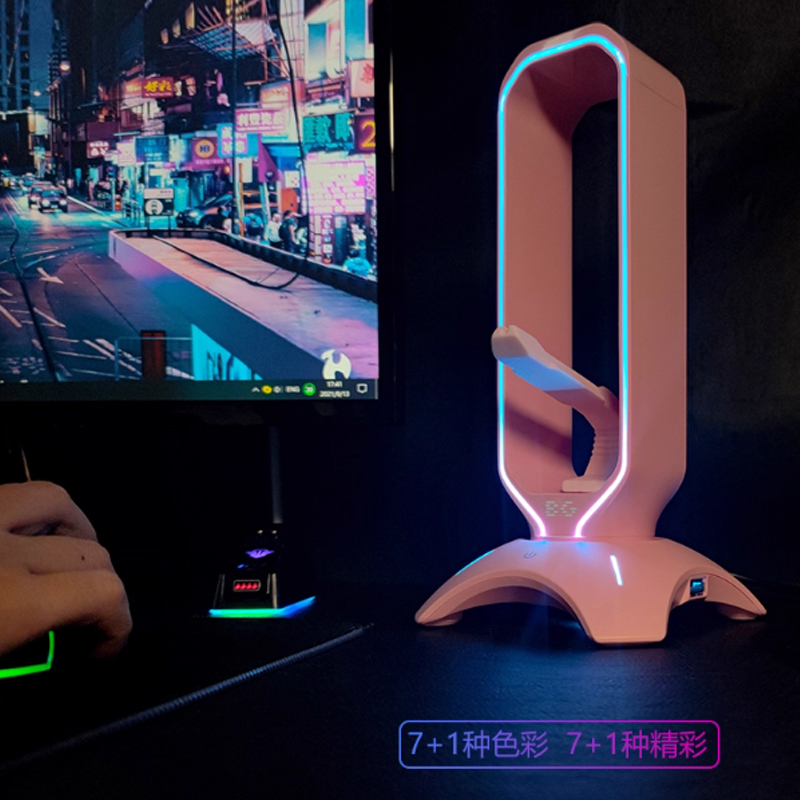 RGB Headset Stand with Mouse B - đánh giá và giá Headset Stand Rgb