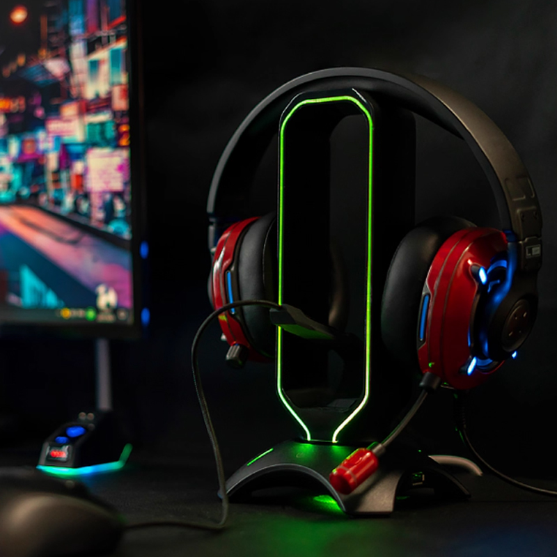 RGB Headset Stand with Mouse B - đánh giá và giá Headset Stand Rgb