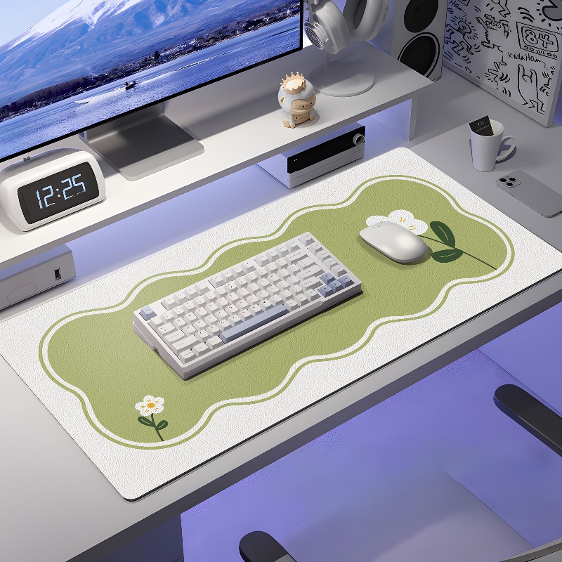 JLT Large Faux Leather Desk Pa - đánh giá và giá Desk Corner Mat
