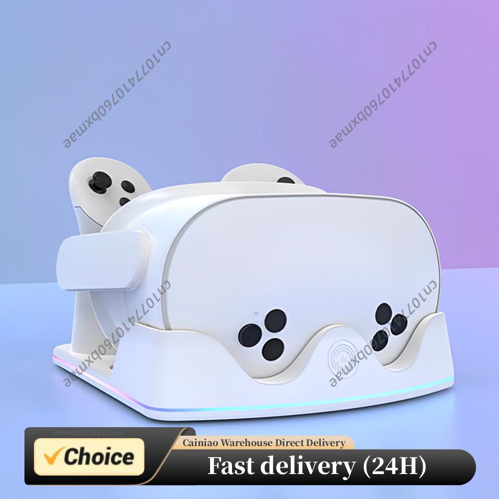 Charging Dock for Meta Quest 3 - đánh giá và giá Headset Stand Rgb