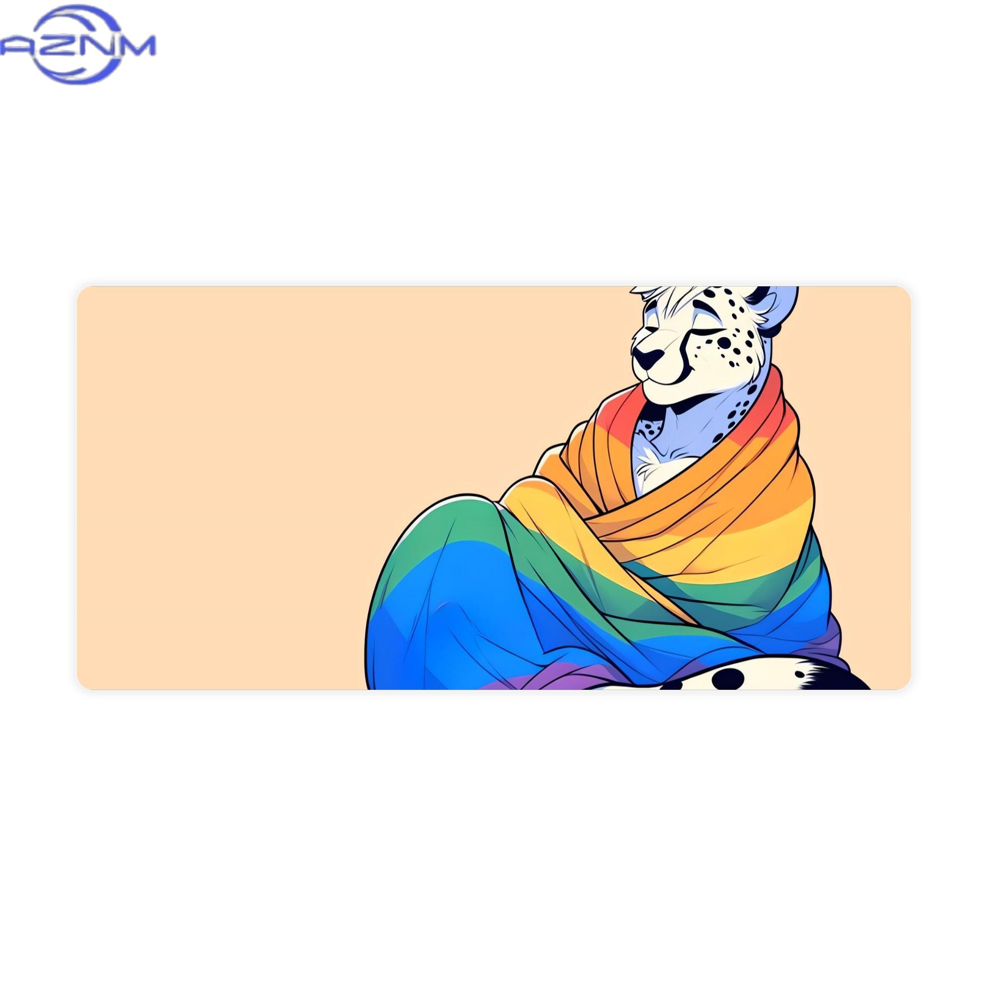 Comfy Womfy Furry Pride Cheeta - đánh giá và giá Desk Corner Mat