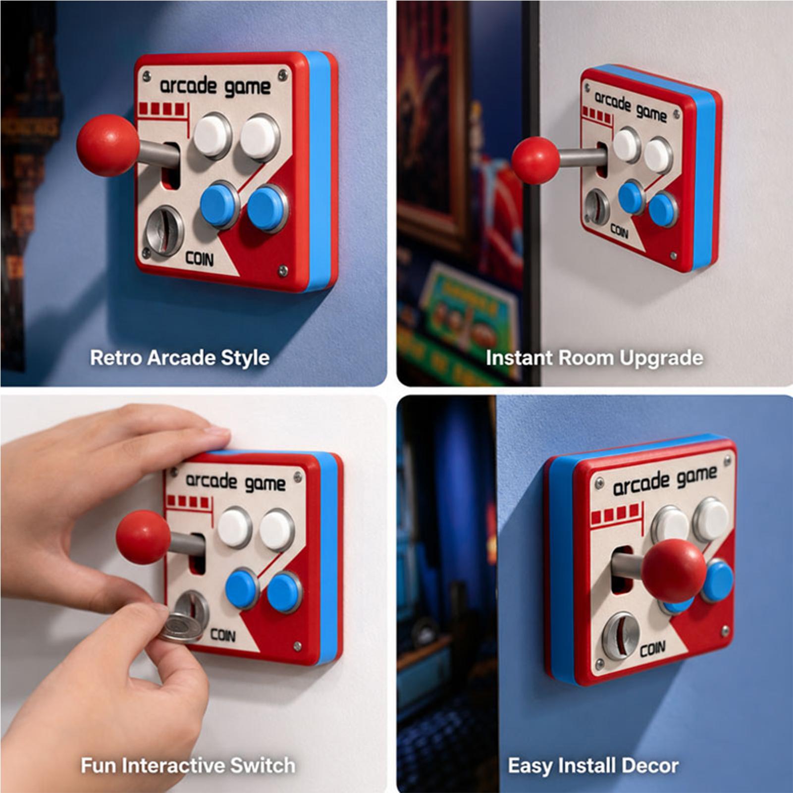 Creative Retro Arcade Game Lig - đánh giá và giá Gaming Accessories Room