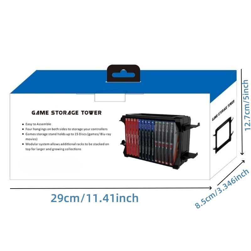 Game Storage Rack with Control - đánh giá và giá Gaming Accessories Rack