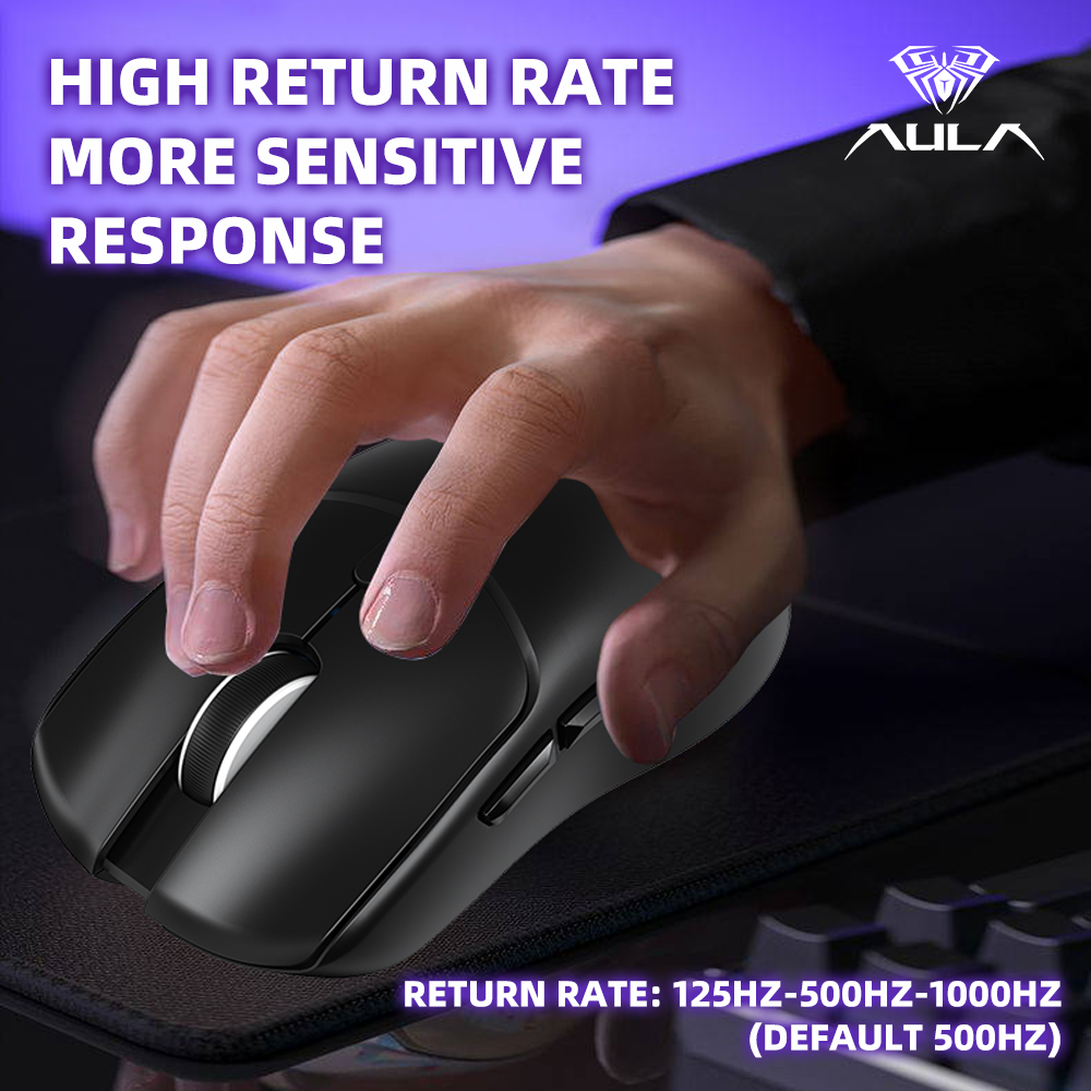 AULA SC580X Wireless Mouse Tri - đánh giá và giá Gaming Hand Accessories