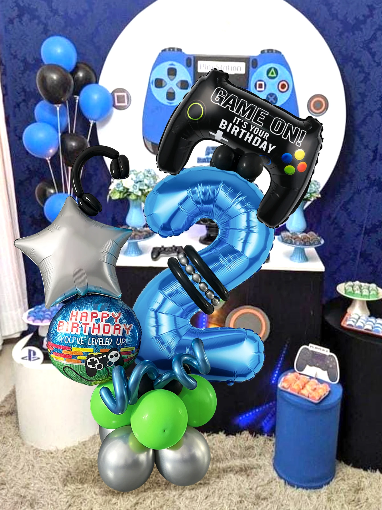 32PCS Game Theme Birthday Numb - đánh giá và giá Gaming Accessories Room