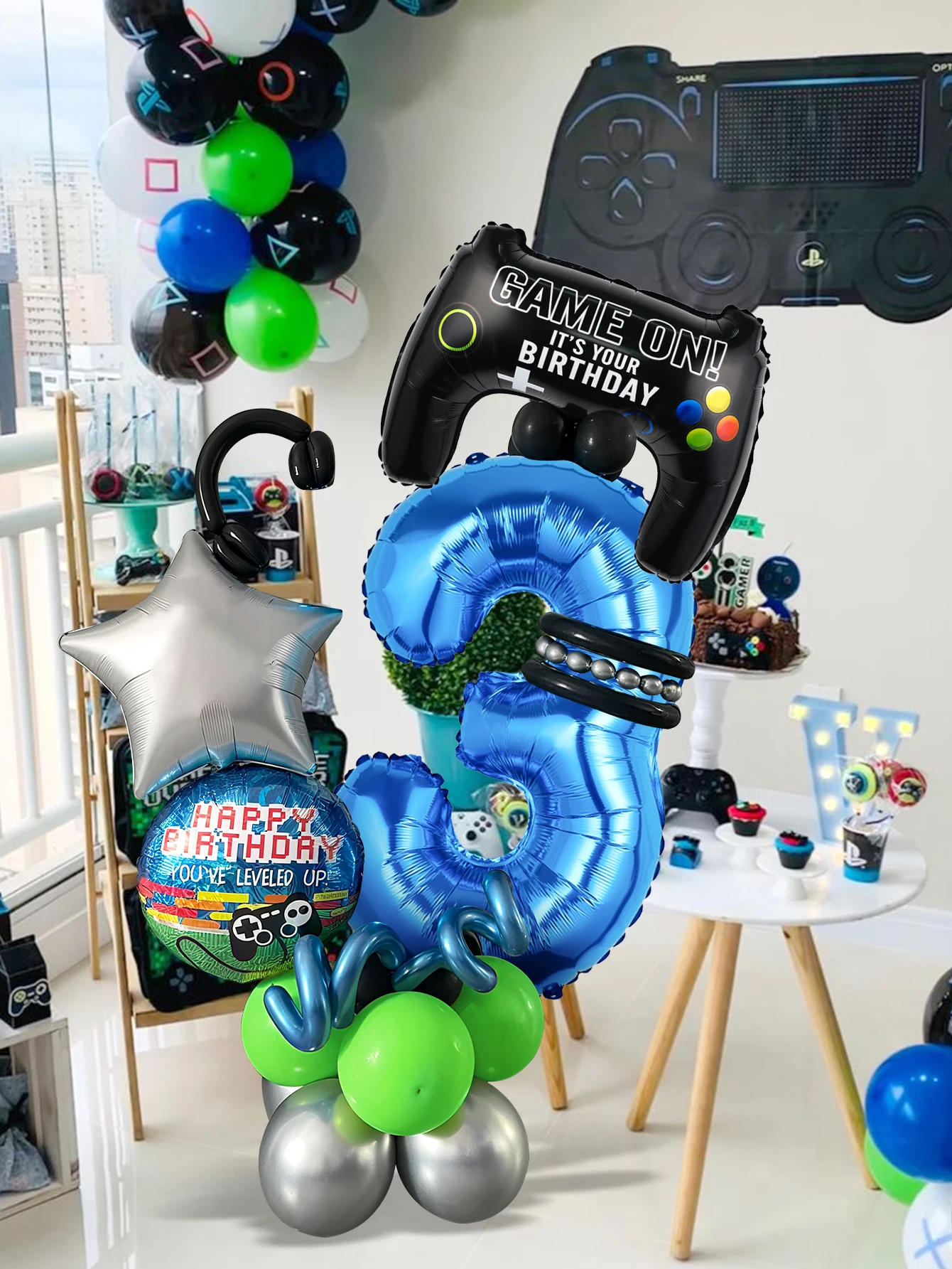 32PCS Game Theme Birthday Numb - đánh giá và giá Gaming Accessories Room