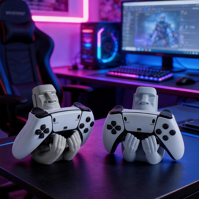 Funny Moai Stone Resin Gamepad - đánh giá và giá Gaming Accessories Room