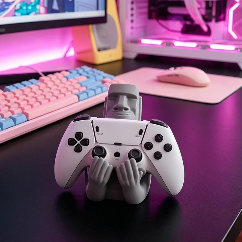 Funny Moai Stone Resin Gamepad - đánh giá và giá Gaming Accessories Room