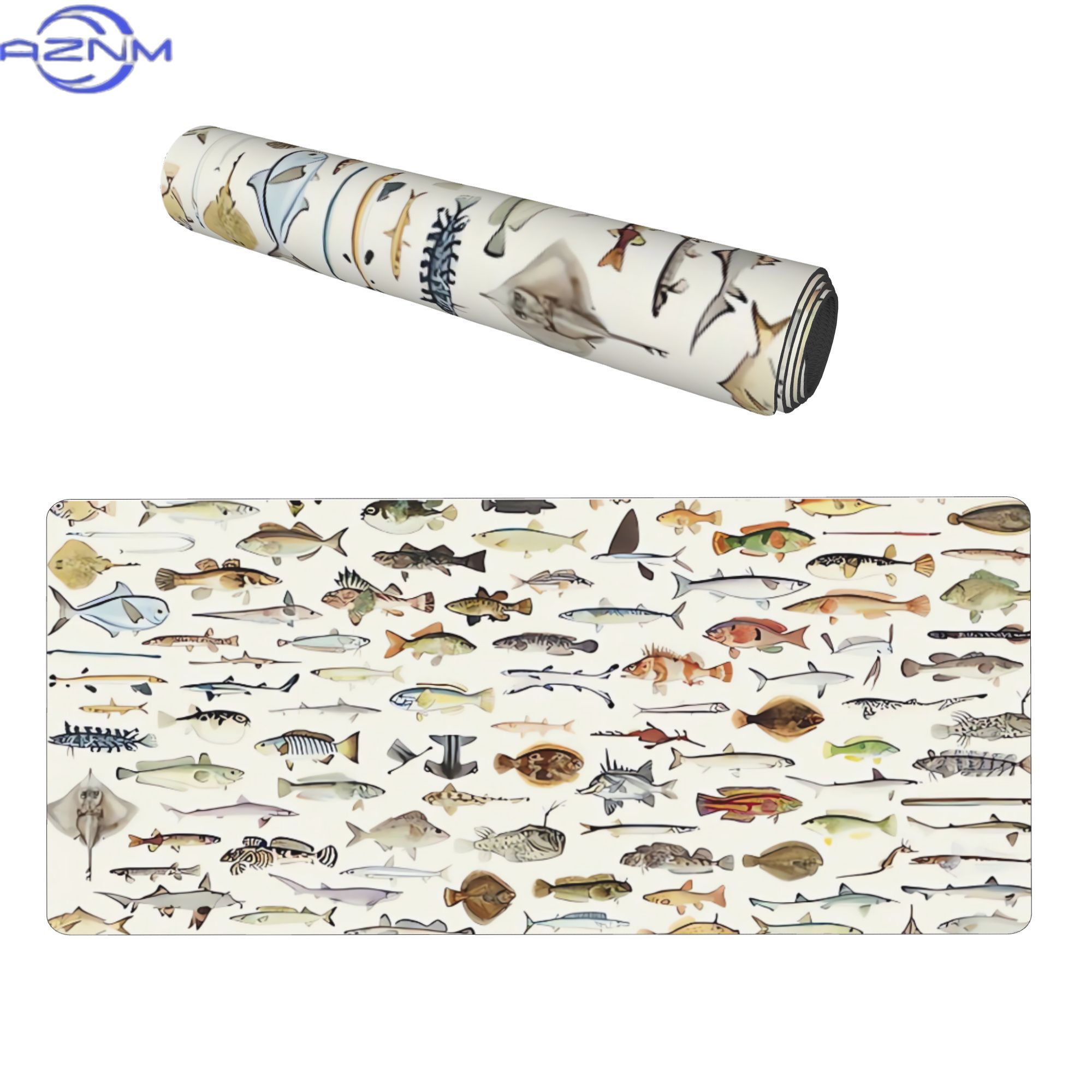 Fish Desk Mat for Mood Lightin - đánh giá và giá Desk Corner Mat
