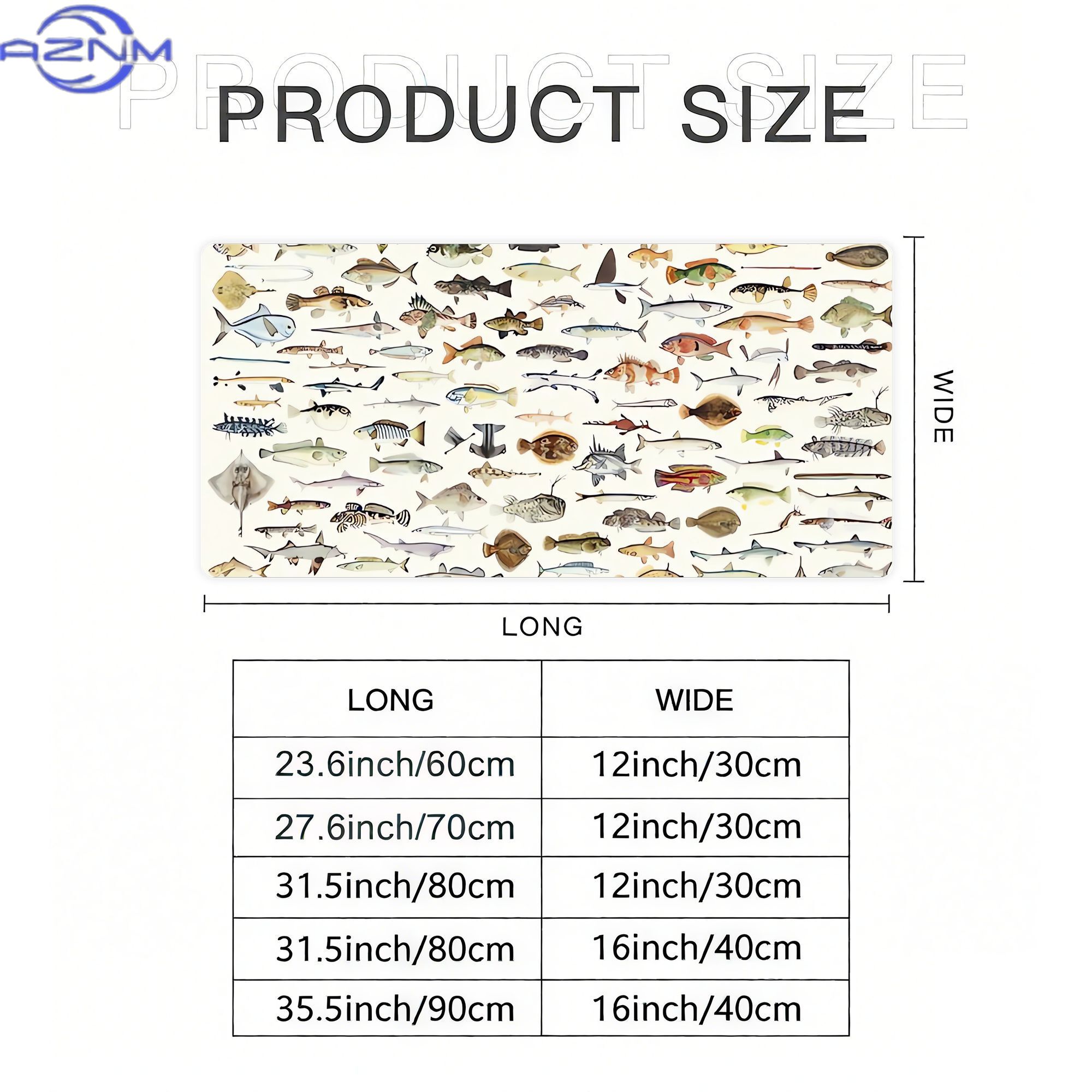 Fish Desk Mat for Mood Lightin - đánh giá và giá Desk Corner Mat