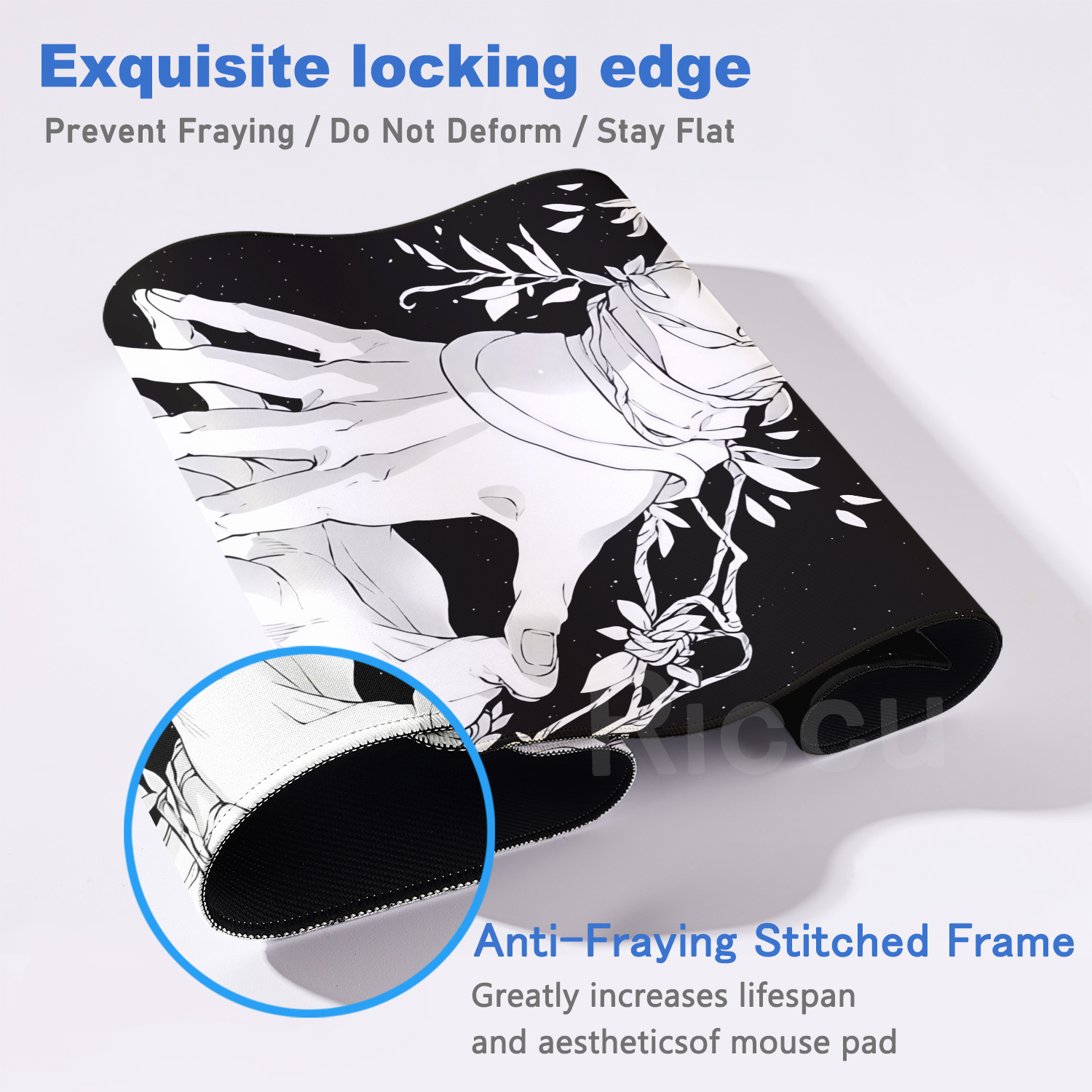 HD Large Black White XXL Gothi - đánh giá và giá Gaming Hand Accessories