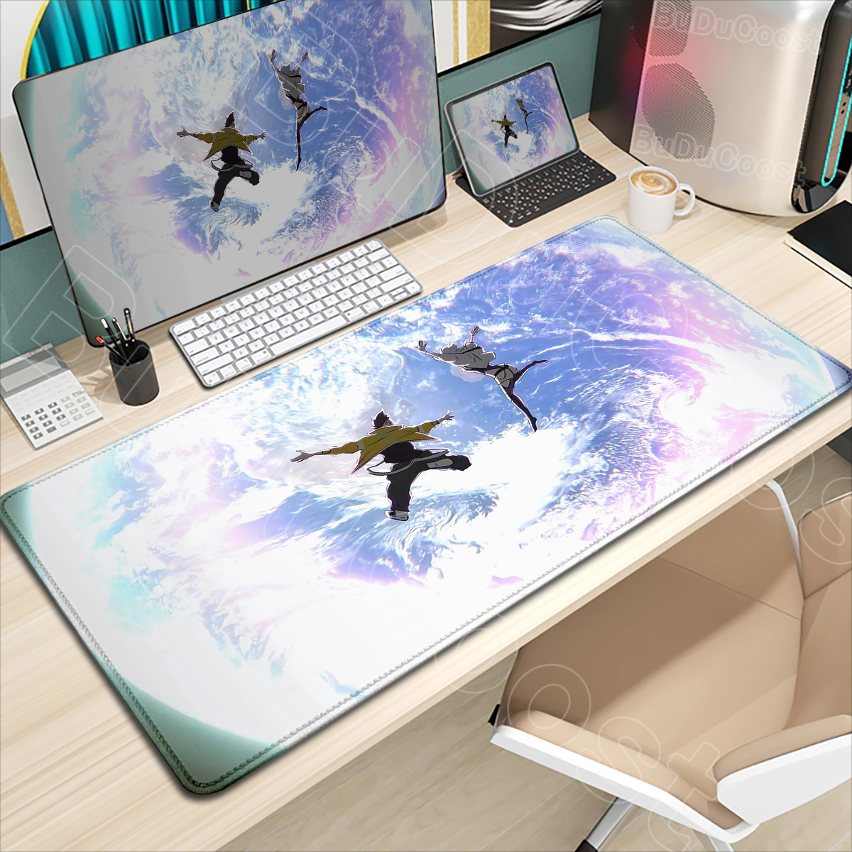 HD Printing New Wallpaper C_cy - đánh giá và giá Desk Corner Mat