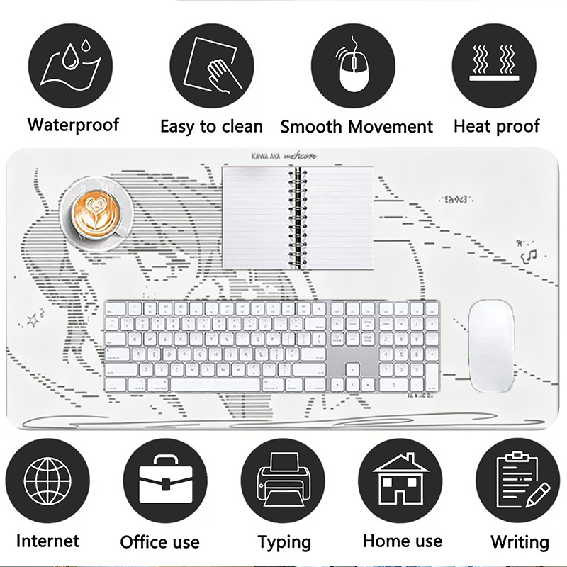 1Pcs Leather Mouse Pad Anime A - đánh giá và giá Gaming Accessories Cheap